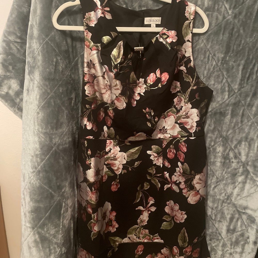 Holiday dress, stylish and elegant